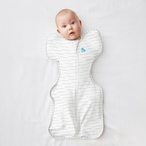 Love To Dream Swaddle Up Original White Dreamer 1.0Tog Small
