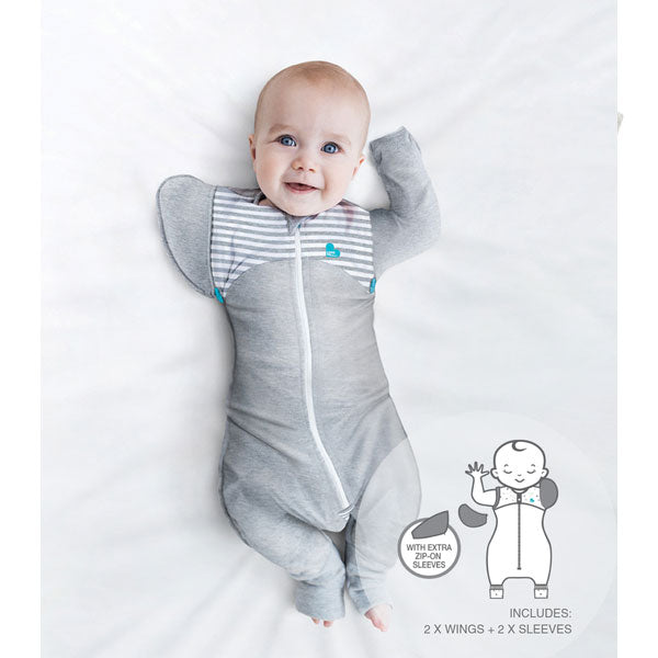 Love To Dream Swaddle UP Original Transition Suit Grey 1.0Tog Large