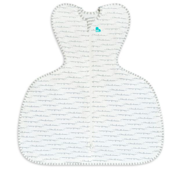 Love to Dream Swaddle Up Original Hip Dysplasia 1.0Tog White Dreamer Small