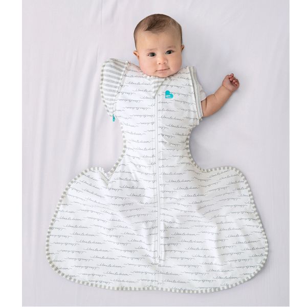 Love To Dream Swaddle Up Transition Bag Hip Dysplasia Large White Dreamer 1.0Tog