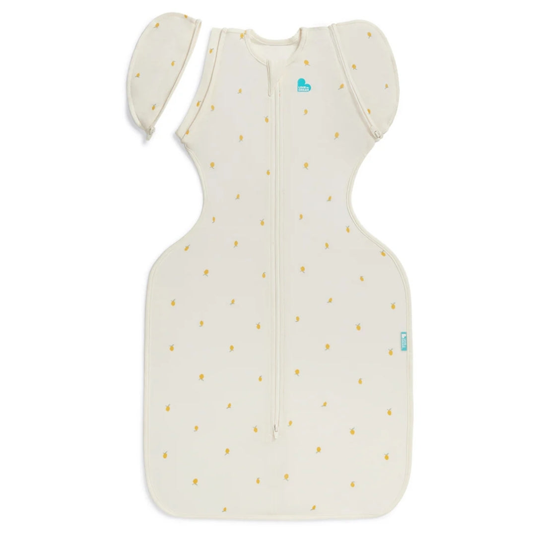 Love To Dream Swaddle Up Transition Bag Viscose from Bamboo 1.0Tog Medium Cream Lemons