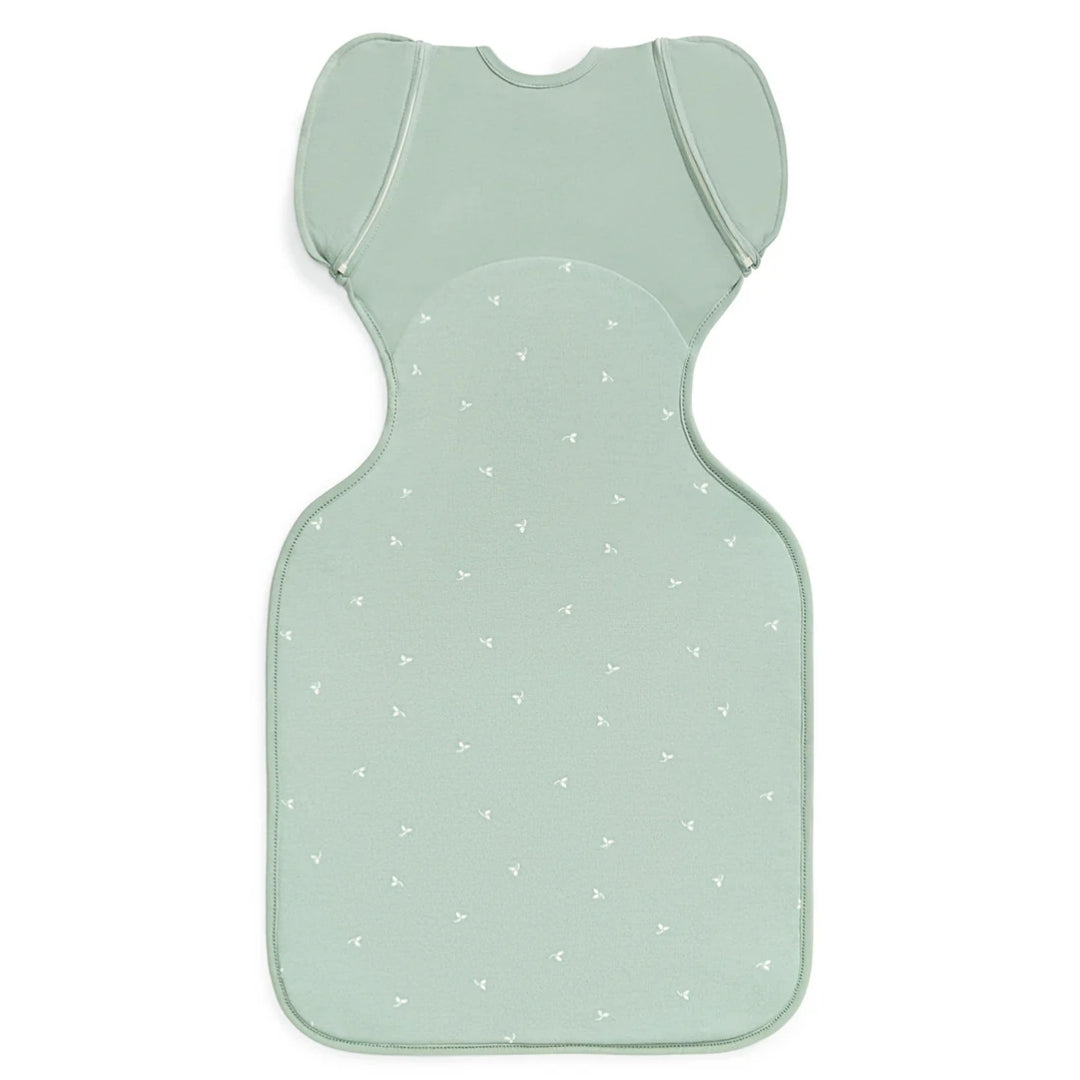 Love To Dream Swaddle Up Transition Bag Stretch Cotton Fleece 1.5Tog Large Olive Twigs