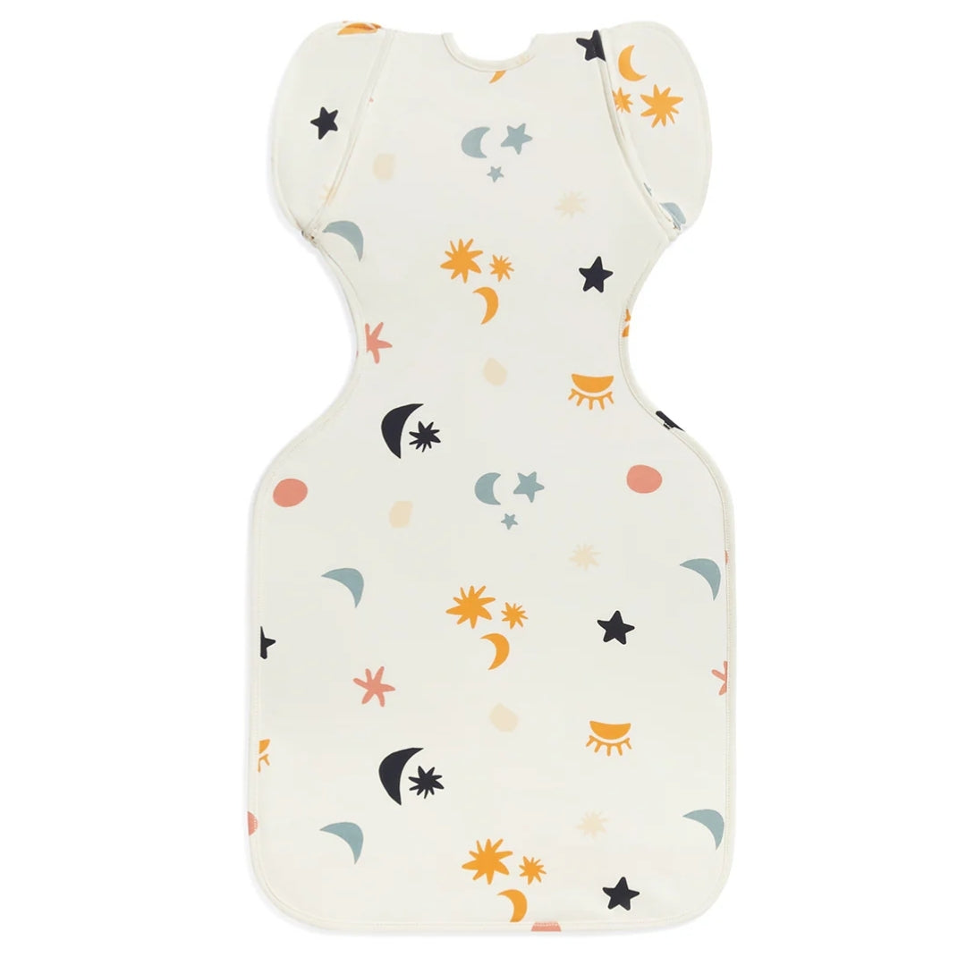 Love To Dream Swaddle Up Organic Transition Bag 1.0Tog Large Buff Lunar