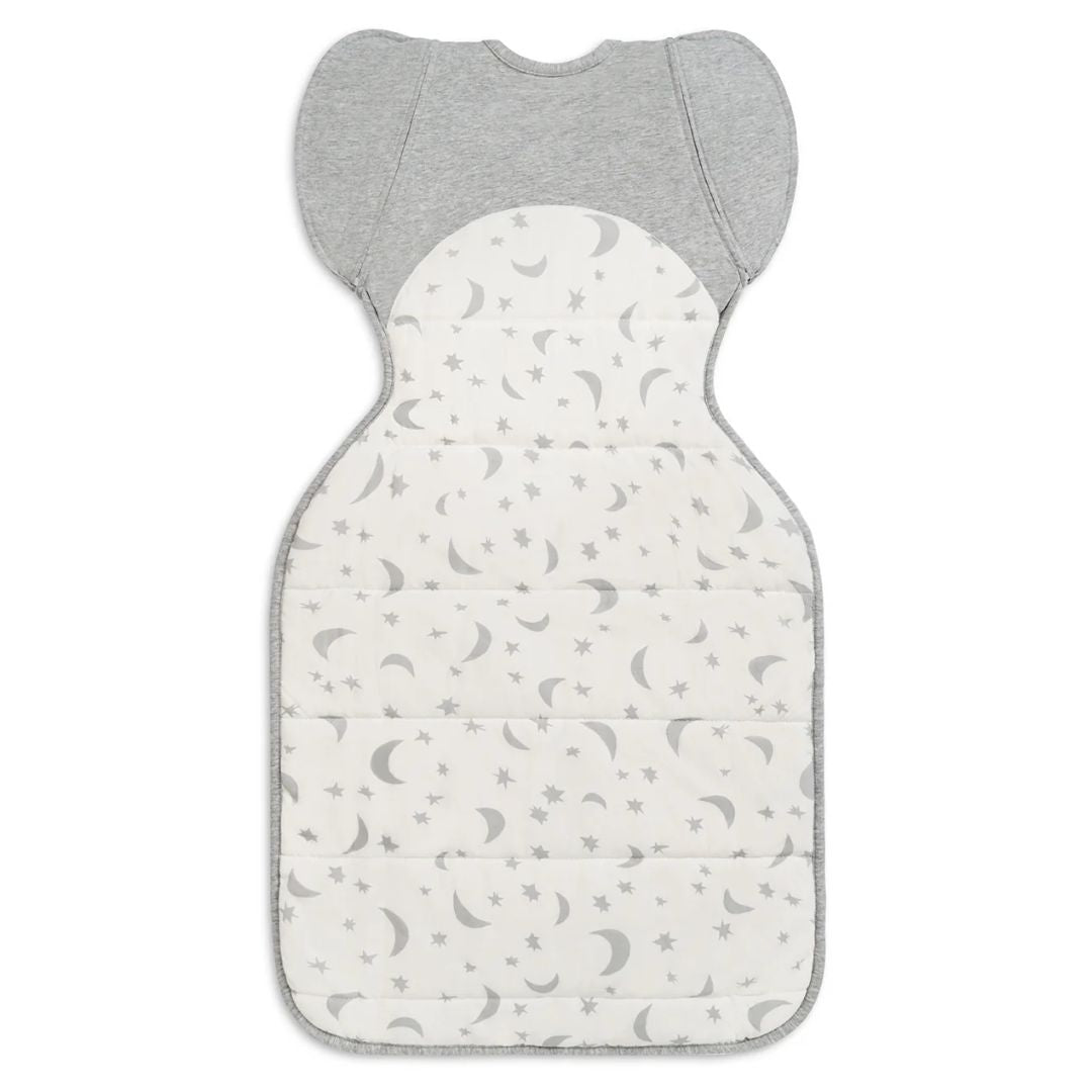 Love To Dream Swaddle UP Transition Bag 3.5Tog Quilted Stretch Cotton Large Moonlight White