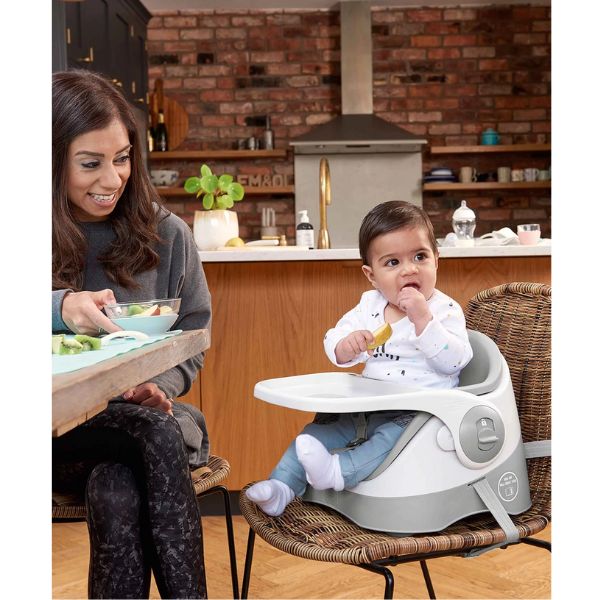Mamas & Papas Baby Bud Booster Seat Pebble Grey