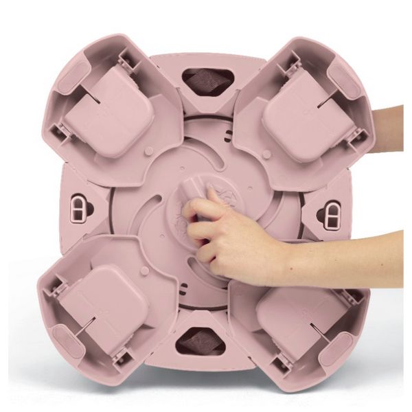 Mamas & Papas Bug 3-in-1 Floor & Booster Seat with Activity Tray Blossom