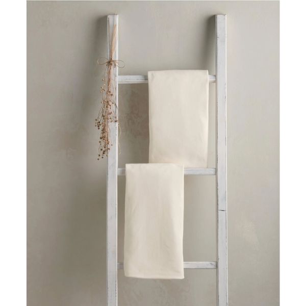Mamas & Papas Cotton Cotbed Fitted Sheets Cream (2pk)