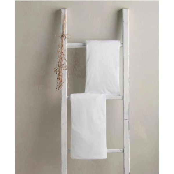 Mamas & Papas Cotton Cotbed Fitted Sheets White (2pk)