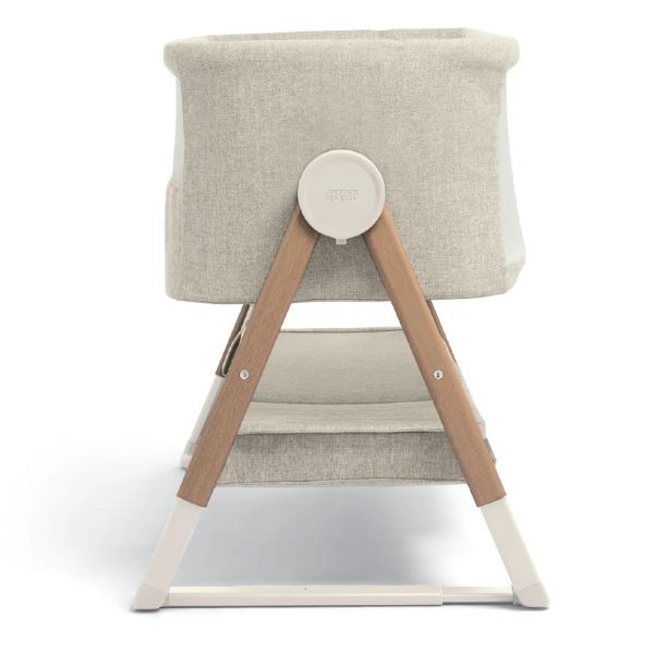 Mamas & Papas Lua Bedside Crib Beige