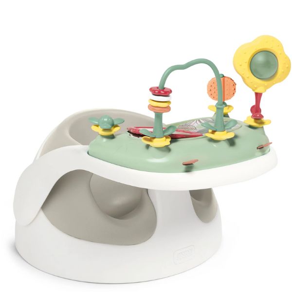 Mamas & Papas Snug Floor Seat with Activity Tray Clay