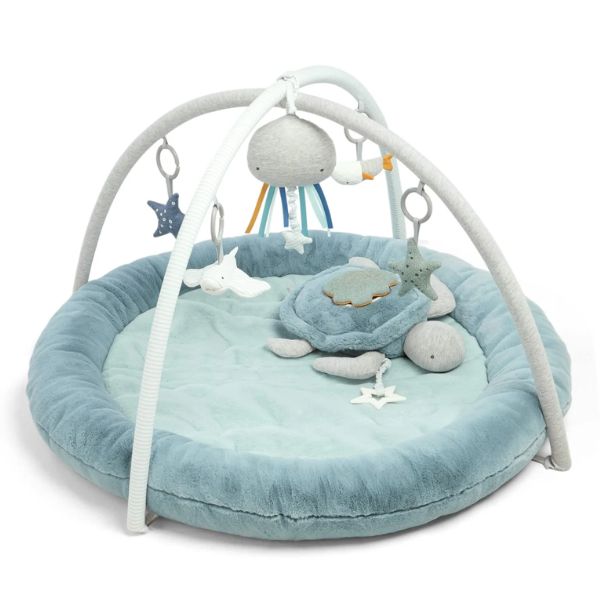 Mamas & Papas Welcome to the World Playmat & Gym Blue