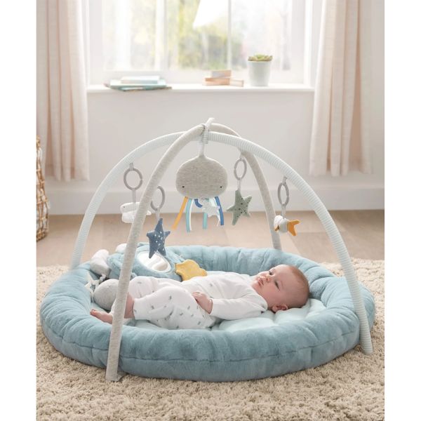 Mamas & Papas Welcome to the World Playmat & Gym Blue