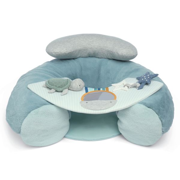 Mamas & Papas Welcome to the World Sit & Play Baby Floor Seat Blue