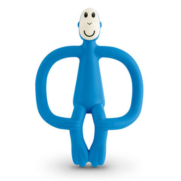Matchstick Monkey Teething Toy and Gel Applicator Blue