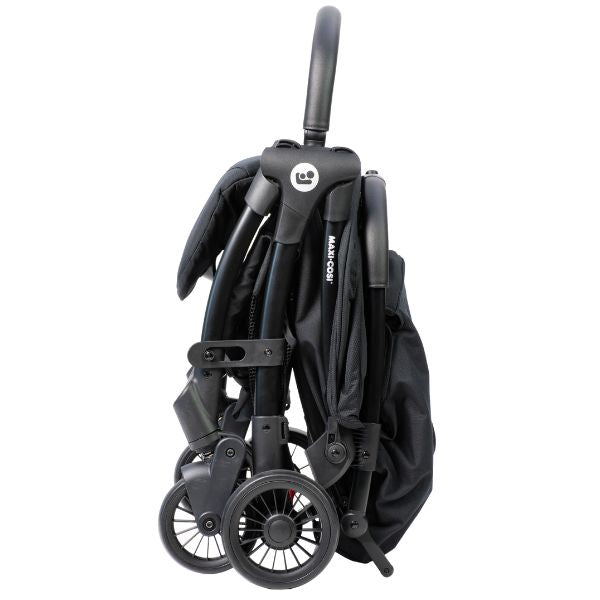 Maxi Cosi Jaya Ultra Compact Stroller Essential Black + Adaptors