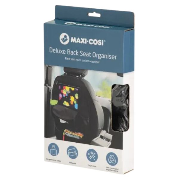 Maxi Cosi Deluxe Back Seat Organiser Black