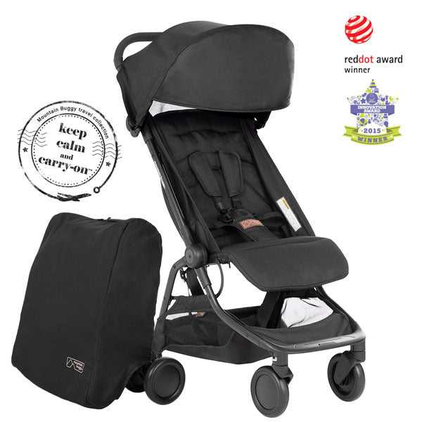 Mountain Buggy Nano 2020+ Stroller Black