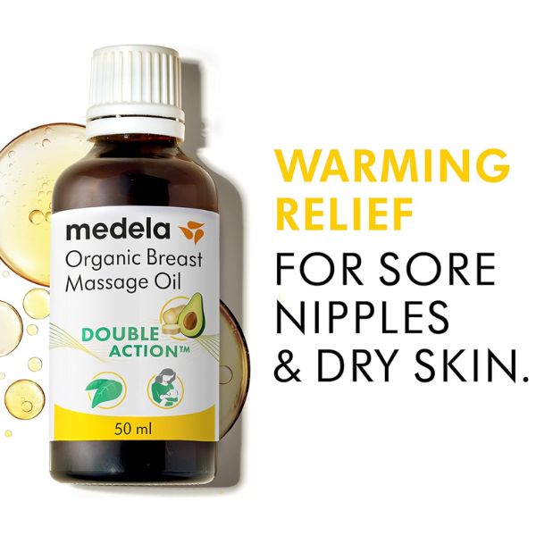 Medela Organic Breast Massage Oil 50ml