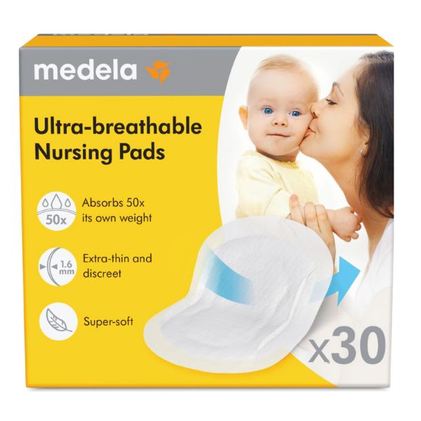Medela Ultra Breathable Nursing Pads 30 Pack