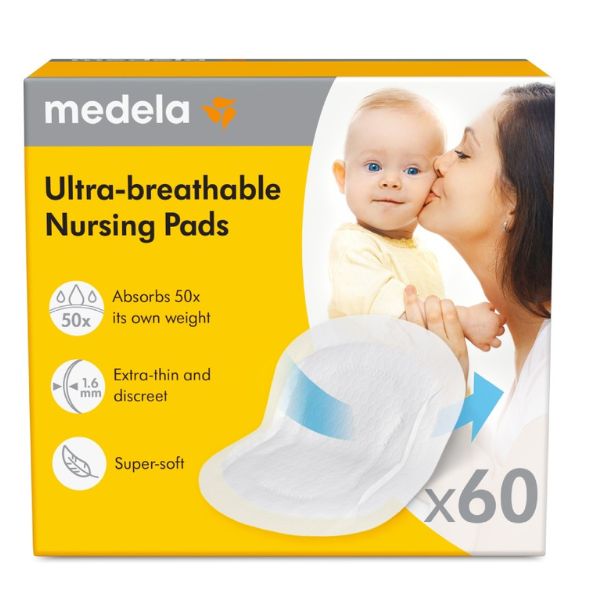 Medela Ultra Breathable Nursing Pads 60 Pack