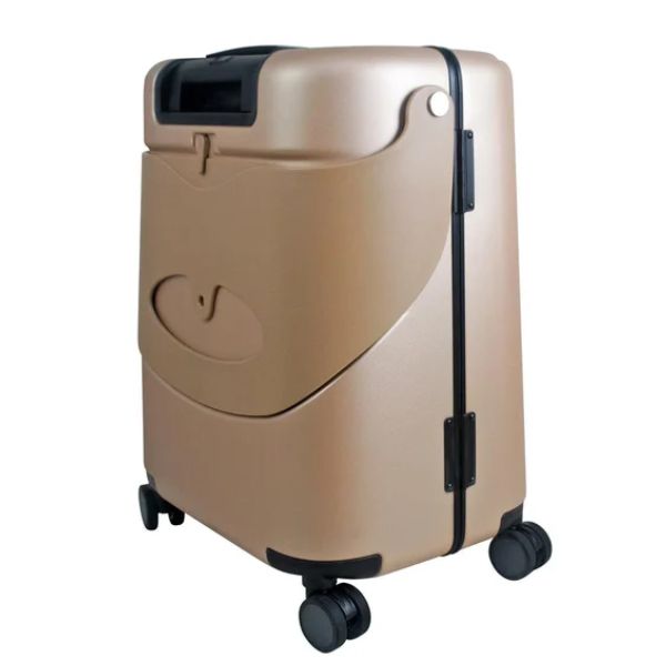 MiaMily Carry On Luggage 18in (43ltrs) Champagne Gold
