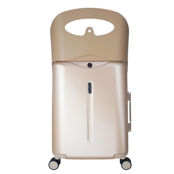 MiaMily Carry On Luggage 18in (43ltrs) Champagne Gold