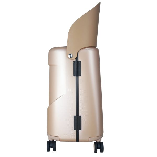 MiaMily Carry On Luggage 18in (43ltrs) Champagne Gold