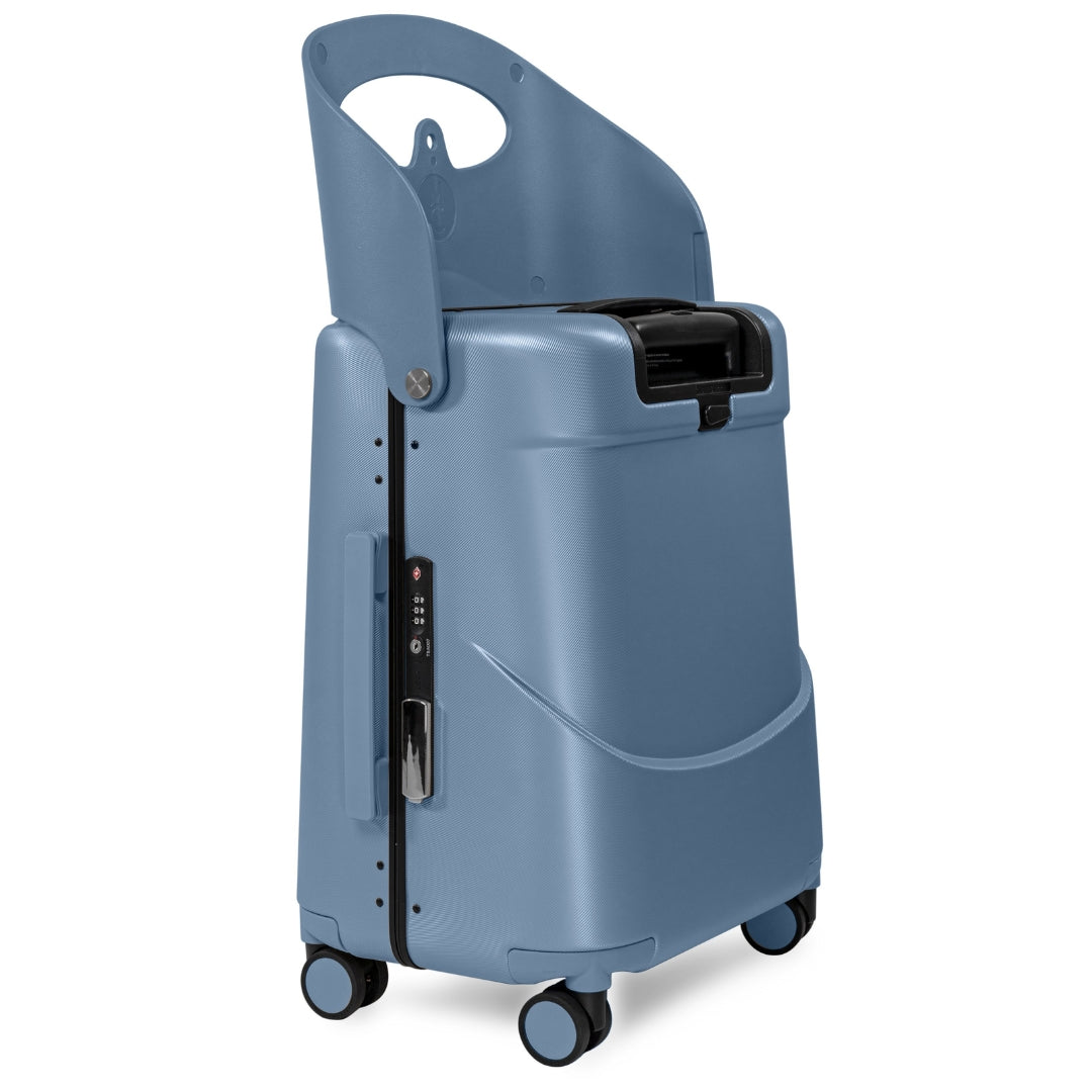 MiaMily Carry On Luggage 18in (43ltrs) Slate Blue