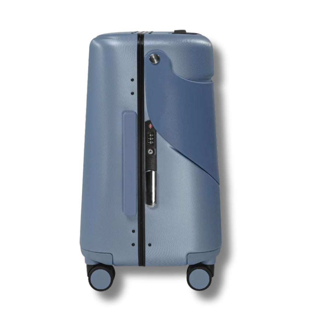 MiaMily Carry On Luggage 18in (43ltrs) Slate Blue