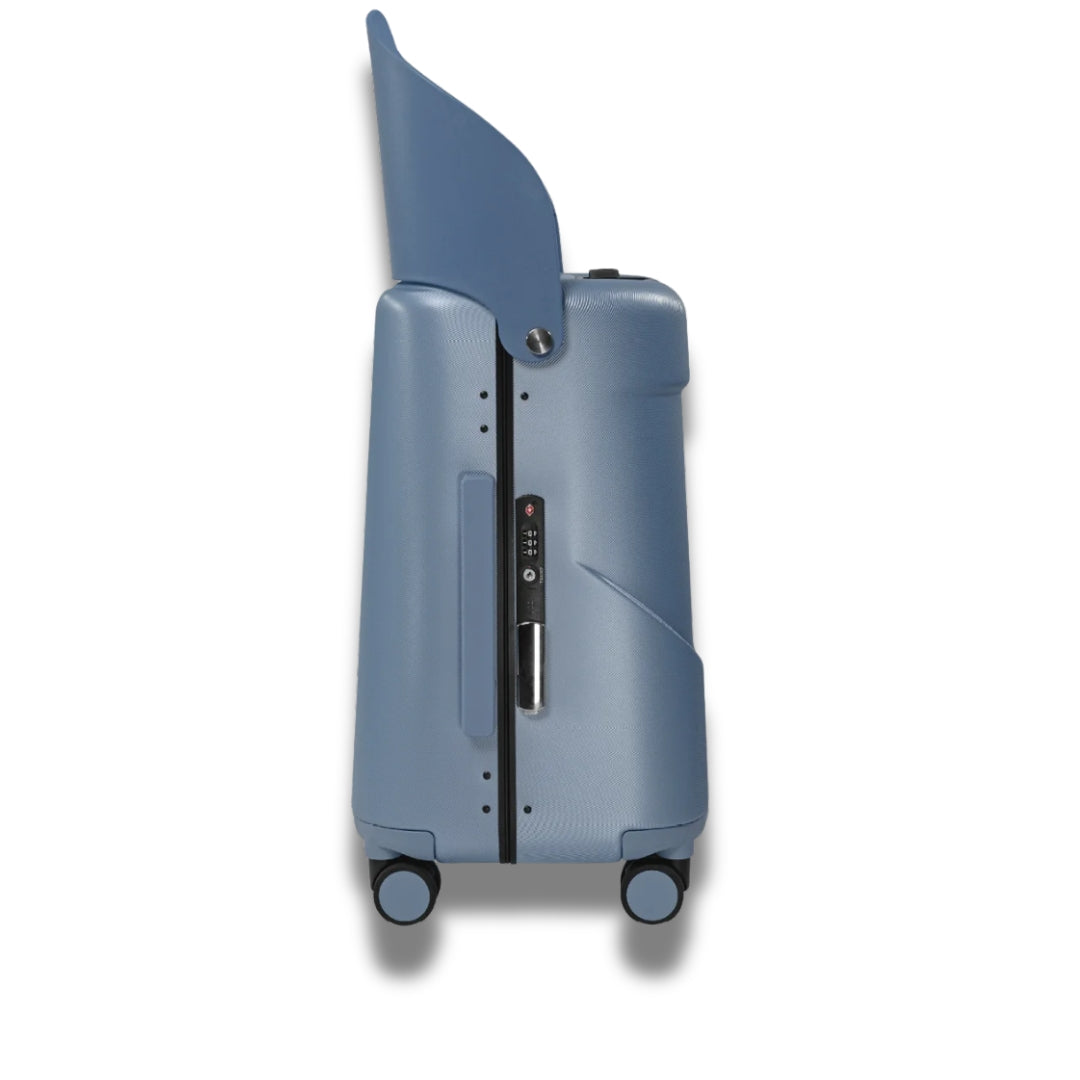 MiaMily Carry On Luggage 18in (43ltrs) Slate Blue