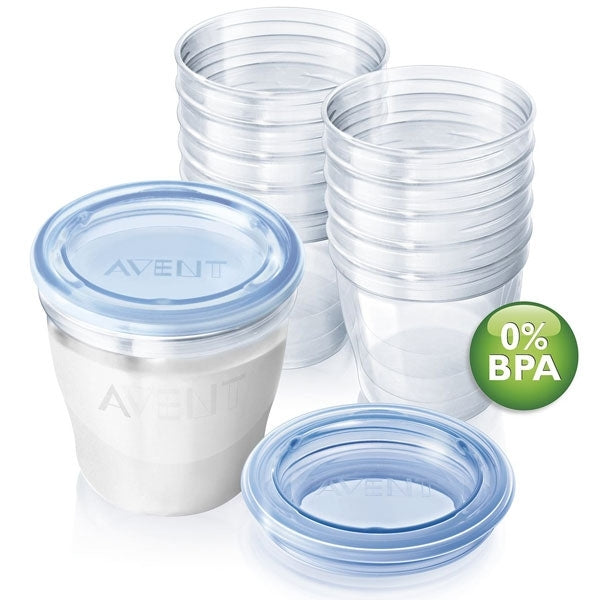 Avent Breast Milk Containers