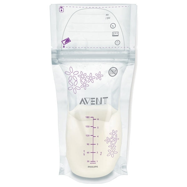 Avent Milk Storage Bag 180ml 25Pack