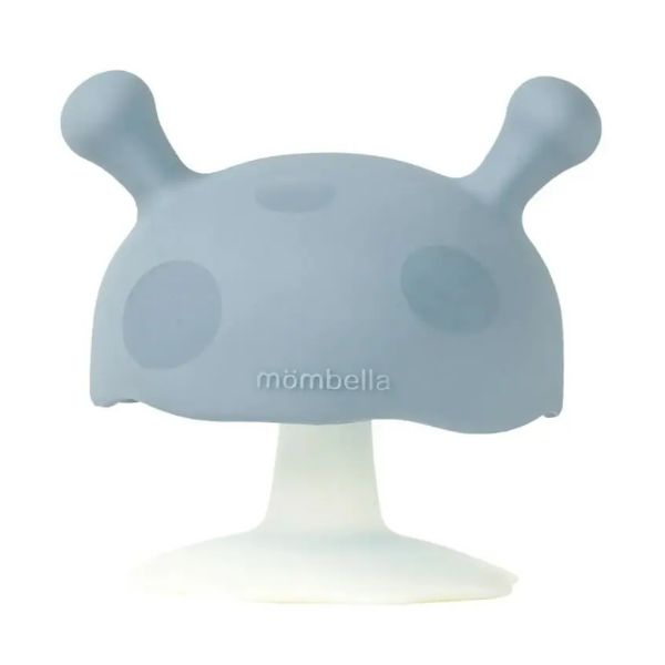 Mombella Mushroom Teether Toy Iron Green