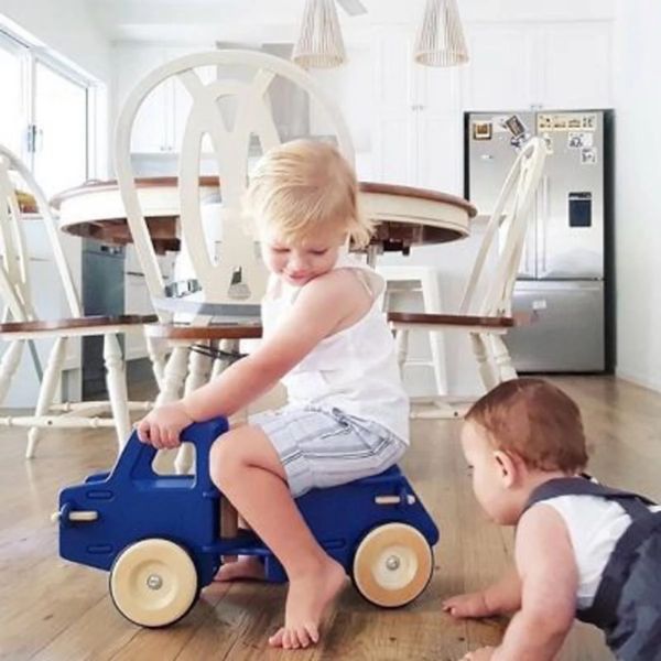 Moover Toys Classic Dump Truck NAVY BLUE