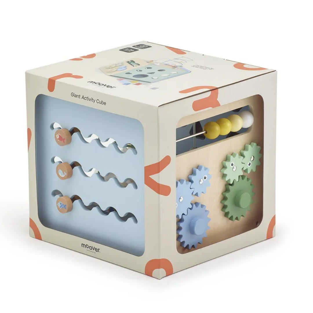 Moover Toys Giant Activity Cube Light Green