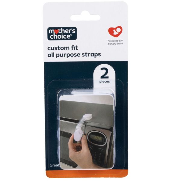 Mother's Choice Custom Fit All Purpose Strap 2pk