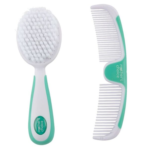 Mother's Choice Easy Grip Brush & Comb