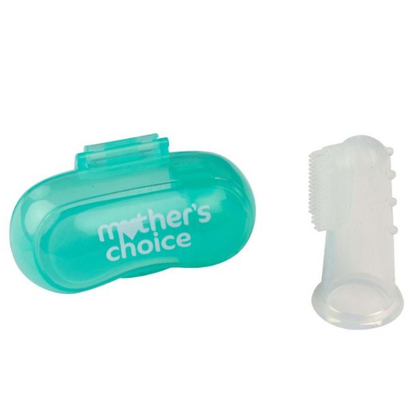 Mother's Choice Fingertip Toothbrush & Case
