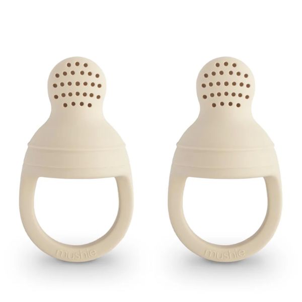 Mushie Fresh Food Feeder 2pk SHIFTING SAND