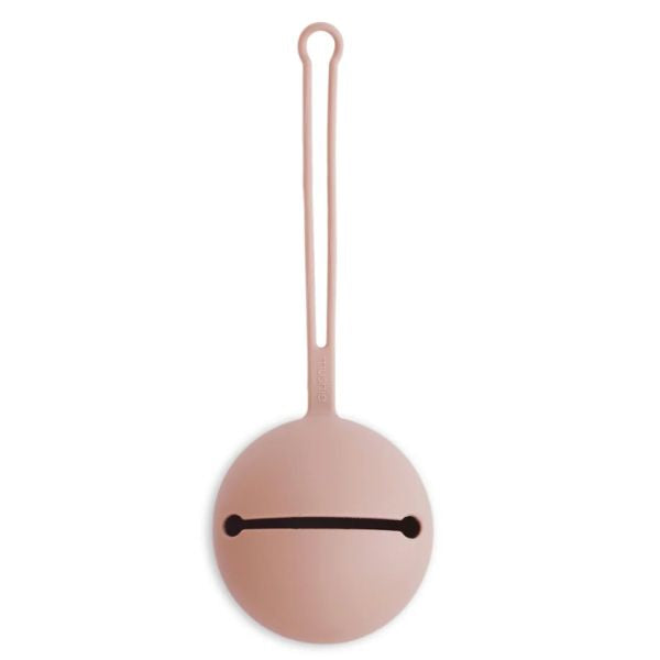 Mushie Pacifier Case BLUSH