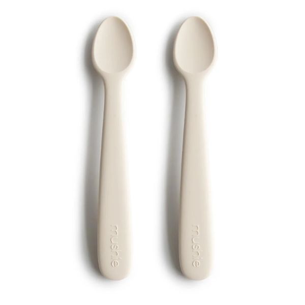 Mushie Spoons 2pc IVORY