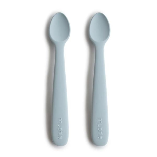 Mushie Spoons 2pc POWDER BLUE