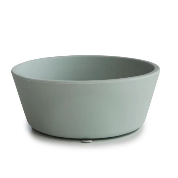 Mushie Silicone Suction Bowl CAMBRIDGE BLUE