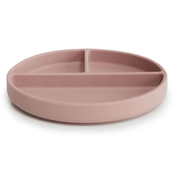 Mushie Silicone Suction Plate BLUSH