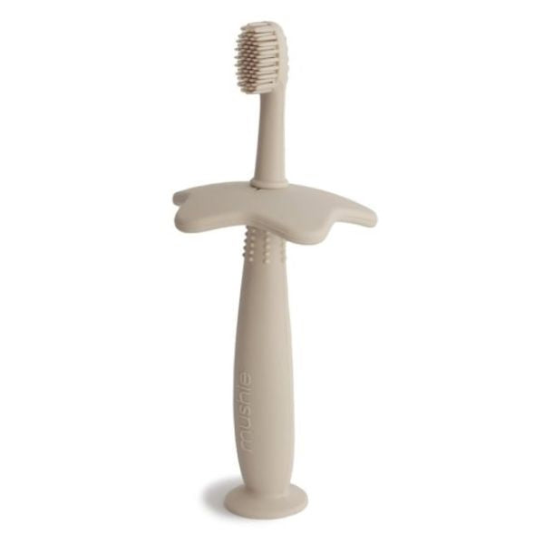 Mushie Training Toothbrush SHIFTING SAND