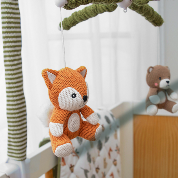Living Textiles Musical Mobile Set Forest Retreat