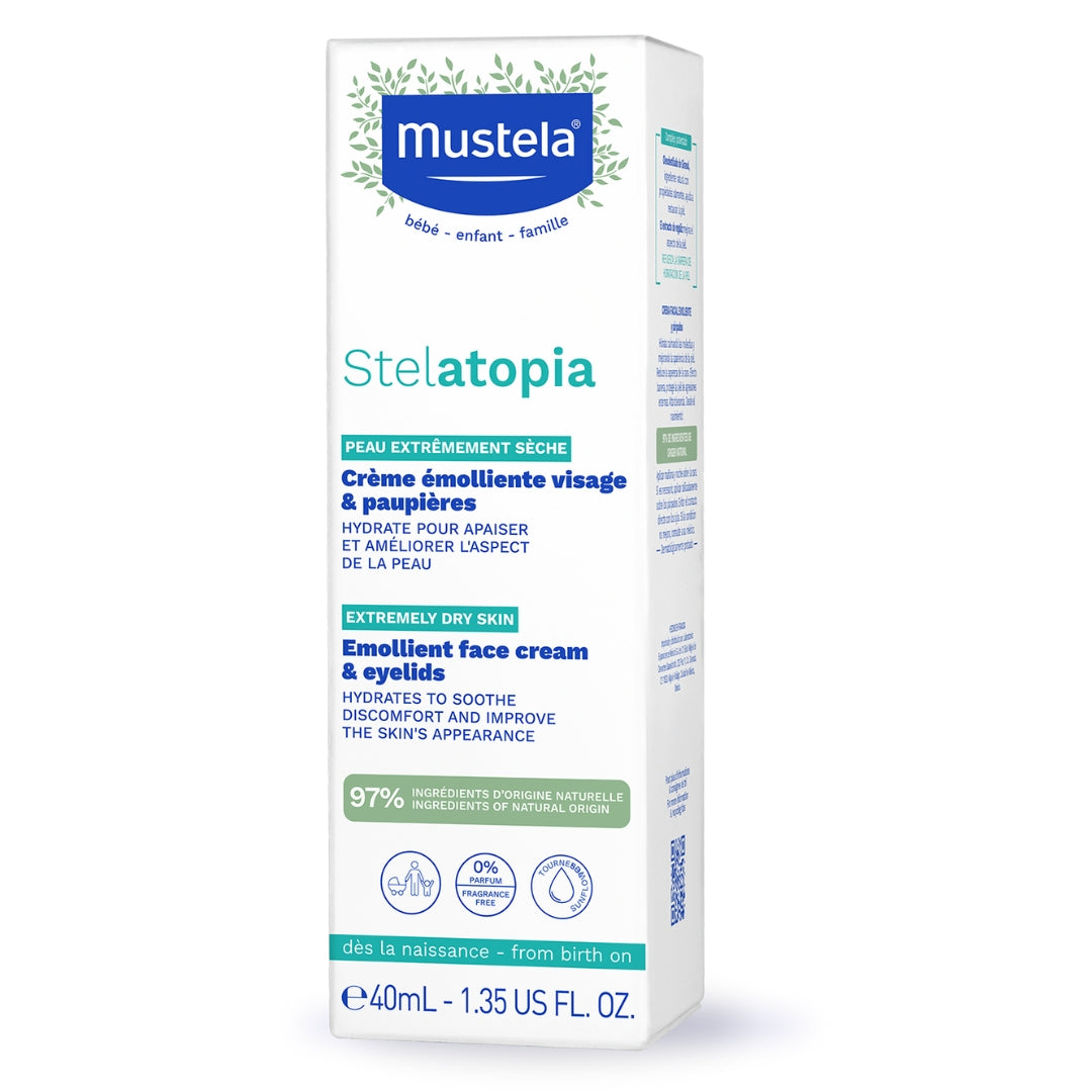 Mustela Stelatopia Emollient Face Cream