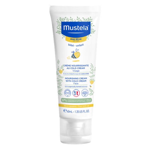 Mustela Nourishing Face Cream with Cold Cream 40ml (Dry Skin)