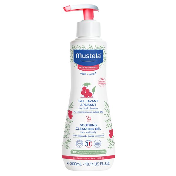 Mustela Soothing Cleansing Gel 300ml (Sensitive Skin)