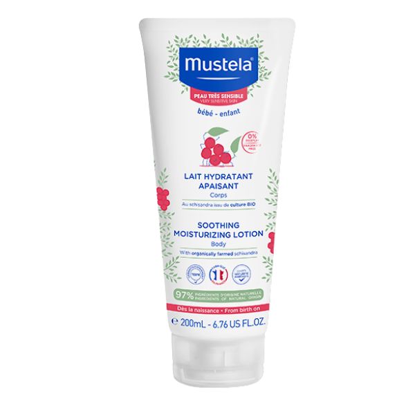 Mustela Moisturising Soothing Body Lotion 200ml (Sensitive Skin)
